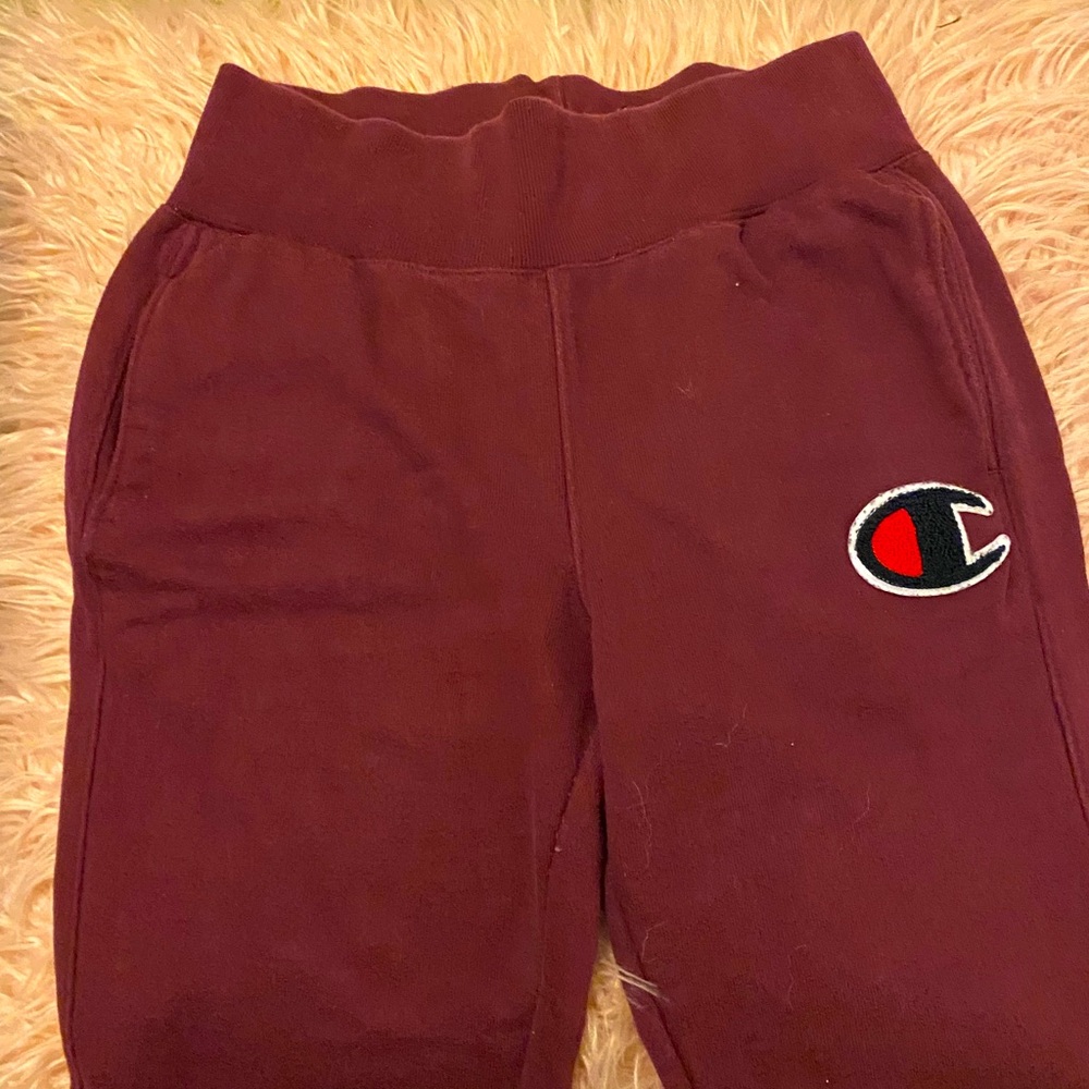 Champion Maroon Sweatpants